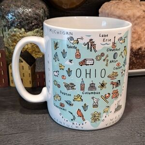 222 Fifth Ohio Mug with Landmark Illustrations